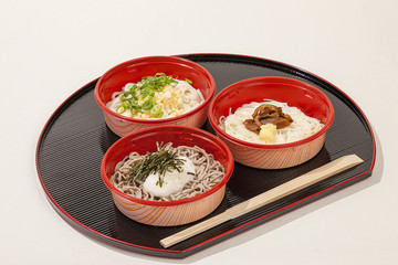 日本食・３種類の麺