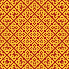 seamless thai pattern