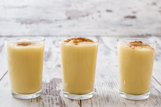 Boza or Bosa, traditional Turkish dessert