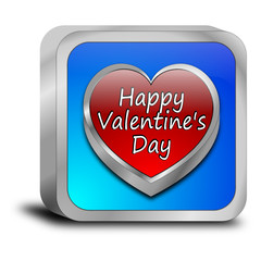Happy Valentine's Day Button