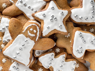 Xmas gingerbread cakes