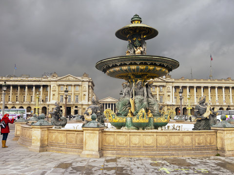 Plaza de la Concordia en París
