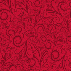 Seamless dark red pattern