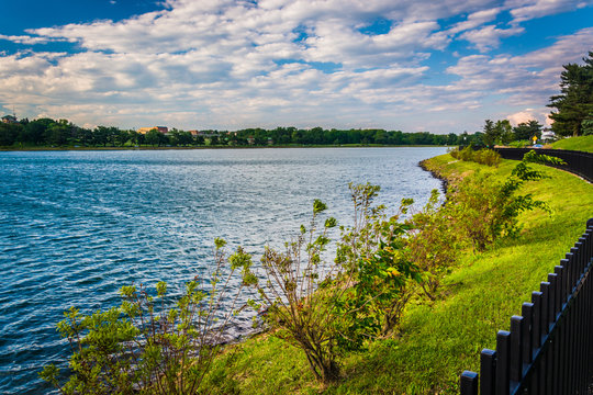 Lake Montebello, in Baltimore, Maryland.