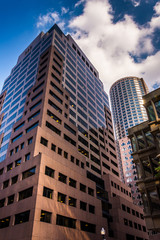 Modern skyscraper in Boston, Massachusetts.