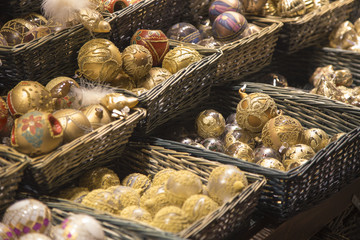 Various Christmas balls