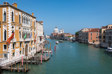 Fototapeta na wymiar Venise Grand canal Palais Cavalli Franchetti