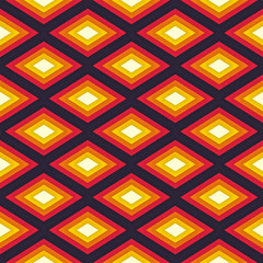 Abstract Romb seamless geometric pattern.Vector illustration
