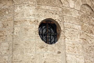 Church Tower round Window