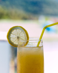 Real Lemonade Shows Tropical Summertime And Homemade