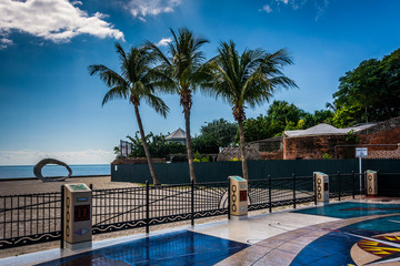 The African Burial Ground at Higgs Beach in Key West, Florida.