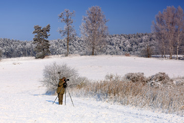 zima na Warmii © Janusz Lipiński