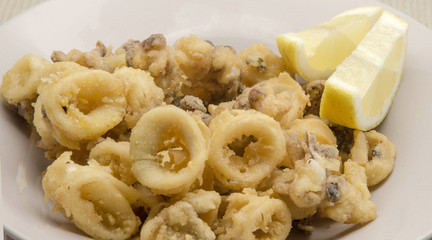 Fried calamari