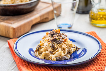 Pappardelle casarecce al sugo d’oca
