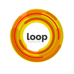 Loop, infinity business icon