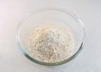 Bread flour mix with mixed seeds