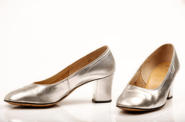Womans shoes in silver - 75407331