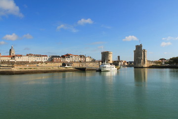 Tours m&eacute;di&eacute;vales de La Rochelle, France
