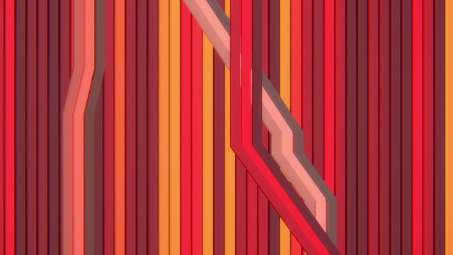 3D Looping Background - Scrolling transit lines