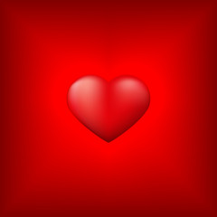 Valentine's day background with hearts