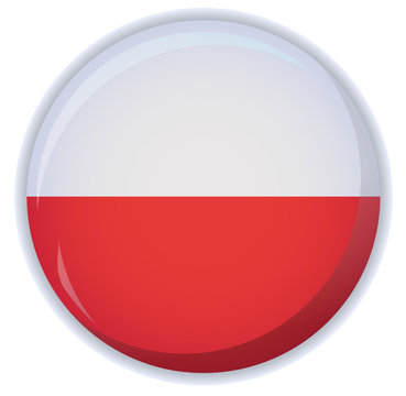 Polish or Poland flag