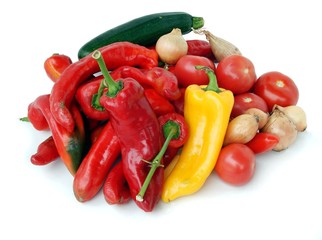 various multicolor vegetables
