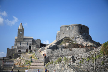 portovenere chiesa san pietro golfo dei poeti  liguria