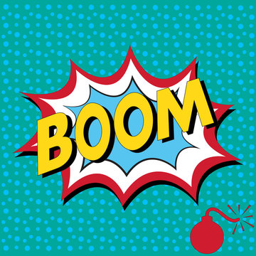 Boom - Comic Speech Bubble