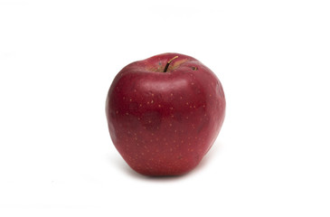 Red apple. Dessert. Photo.