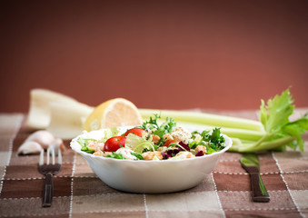 delicious vegetarian salad