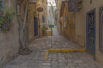 Walk through the old Jaffa.