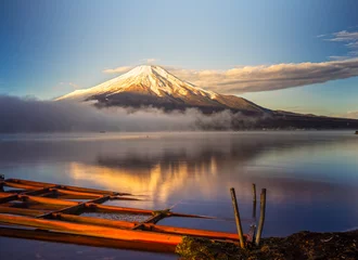 Fotobehang Mount Fuji, Japan. © Luciano Mortula-LGM