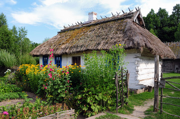 Fototapety  Tradycyjna osada wiejska na podlasiu