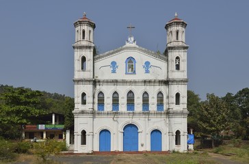 Obraz premium Kirche in Goa, Indien