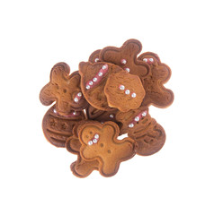 Cookie. X'mas Cookie on the background. Cookie. Gingerbread Cook