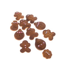 Cookie. X'mas Cookie on the background. Cookie. Gingerbread Cook