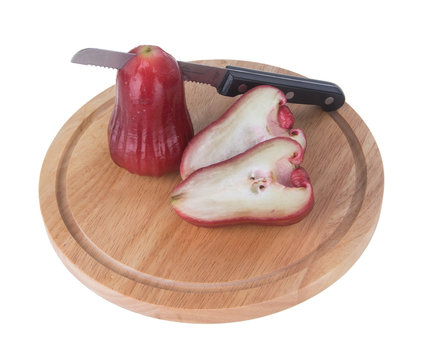 rose apple. rose apple on the background