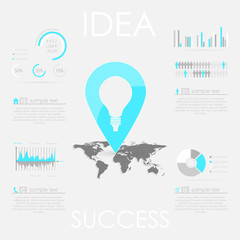 High quality business infographic elements