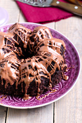 Chocolate ring cake