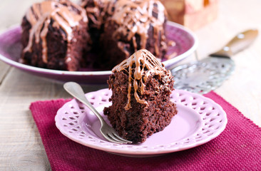 Chocolate ring cake