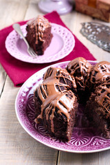Chocolate ring cake
