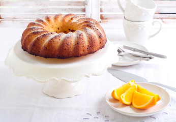 Orange ring cake