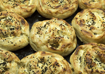 fresh cooked pastry