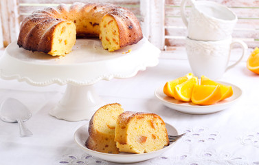 Orange ring cake