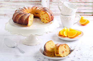 Orange ring cake