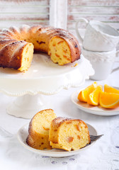 Orange ring cake