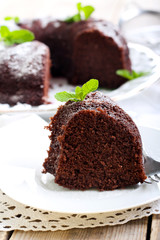 Chocolate ring cake