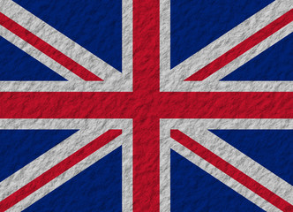 United Kingdom flag stone