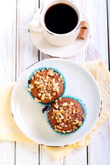 Walnut, honey muffins