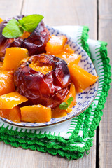 Baked apple